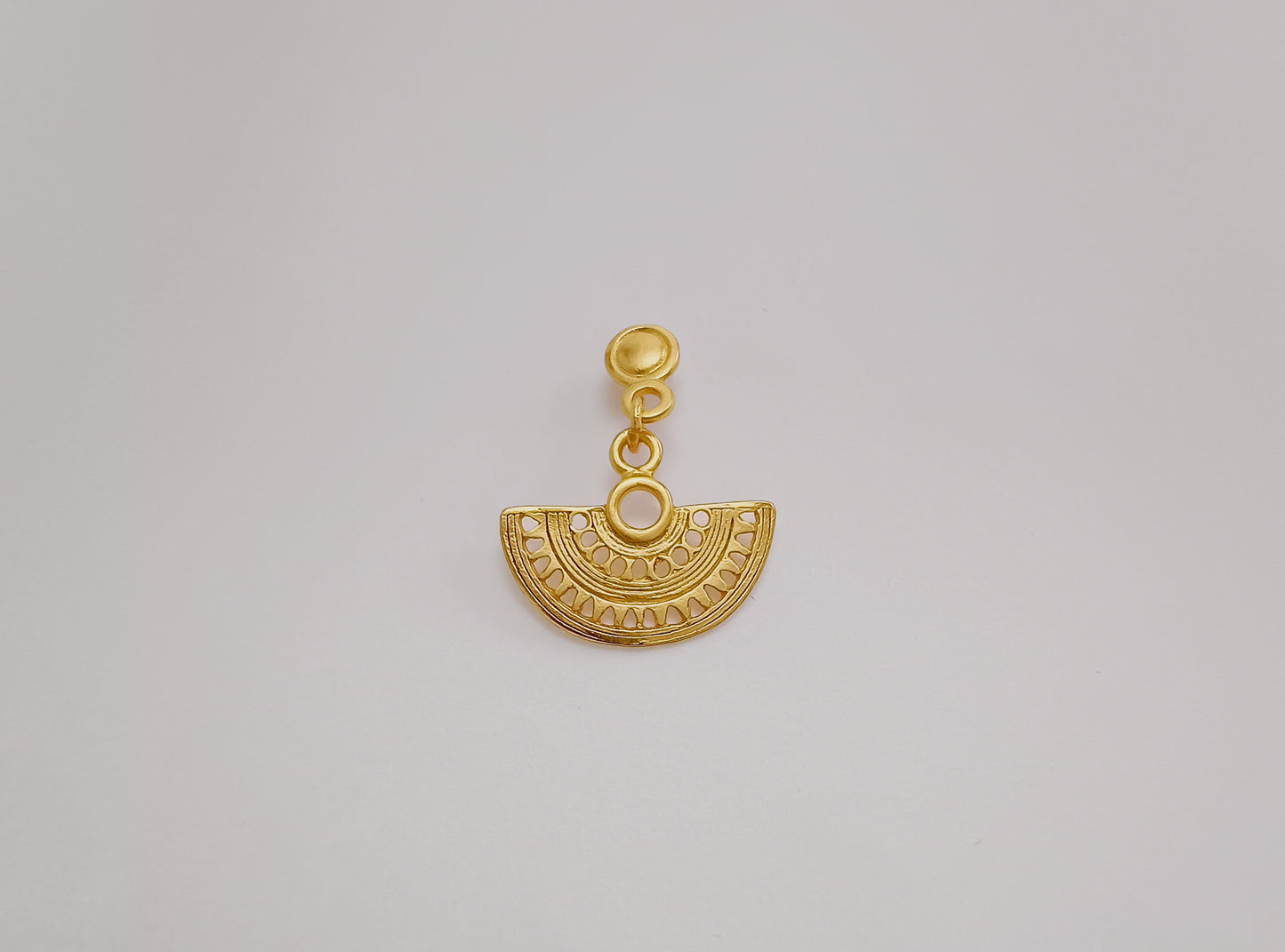 ✨ Aretes Nariguera abanico cultura Sinú