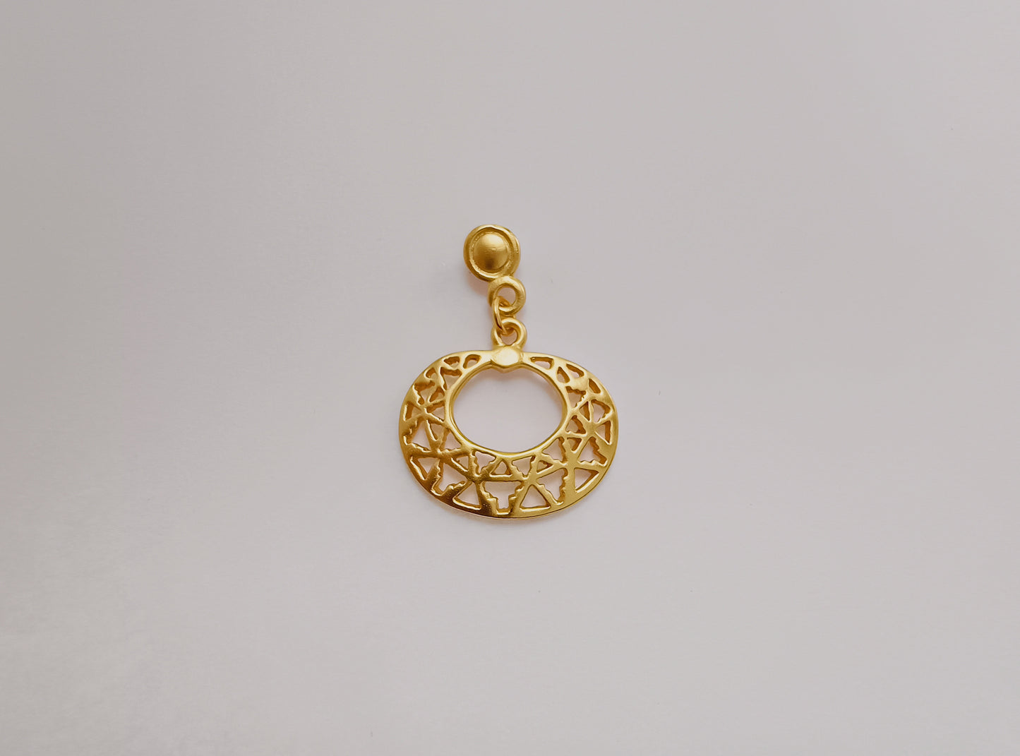🌞 Aretes Nariguera lisa cultura Quimbaya