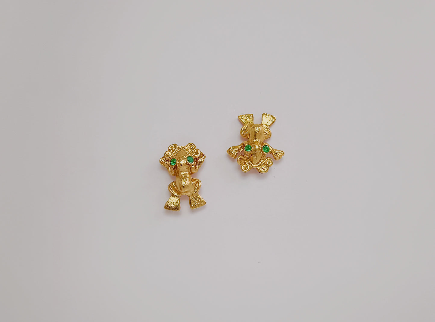 🐸 Topos Zircón Rana Dorada cultura Tayrona