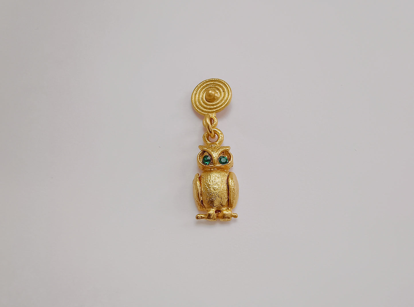 🦉 Aretes Zircón Búho
