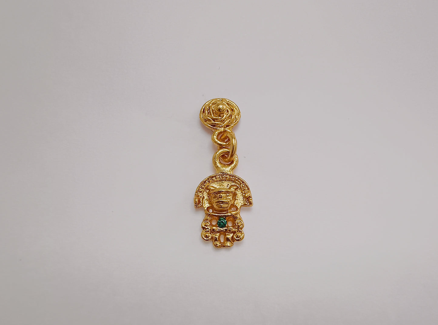✨ Aretes Zircón Cacique Tayrona