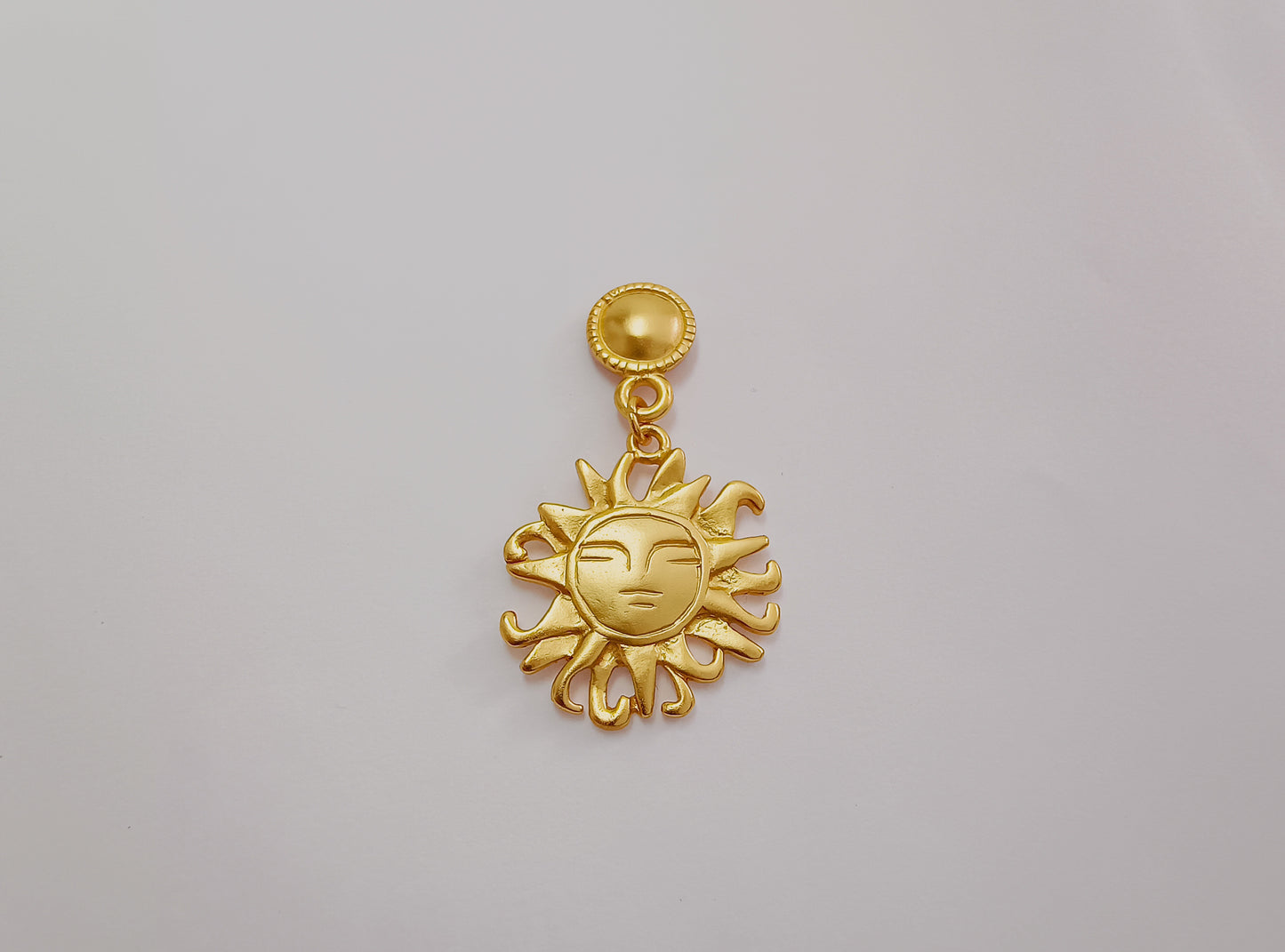☀️ Aretes Sol cultura Quimbaya