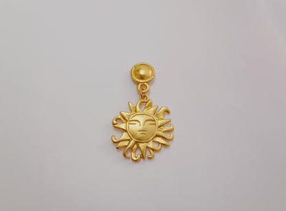☀️ Aretes Sol cultura Quimbaya