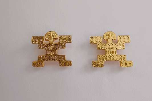 🐆 Topos Pectoral hombre Jaguar Cultura del Tolima