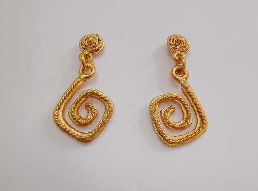 ♾️ Aretes Infinito precolombino