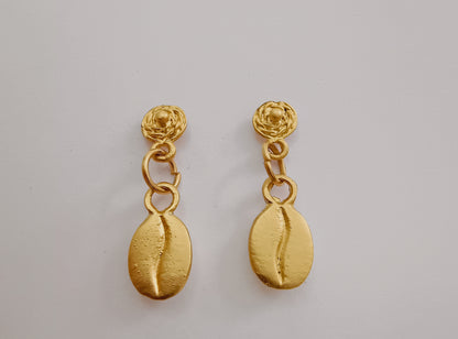 ☕ Aretes Grano de Café