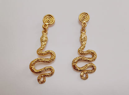 🐍 Aretes Serpiente
