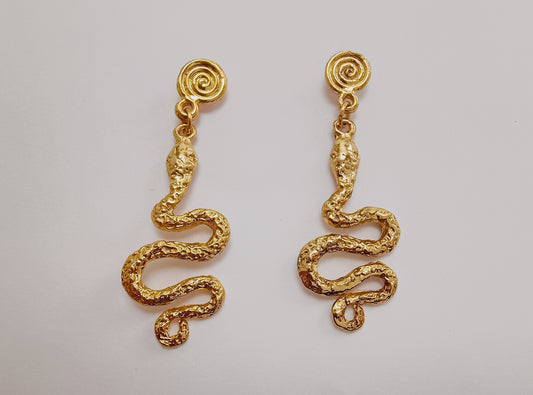 🐍 Aretes Serpiente
