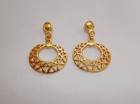 🌞 Aretes Nariguera lisa cultura Quimbaya