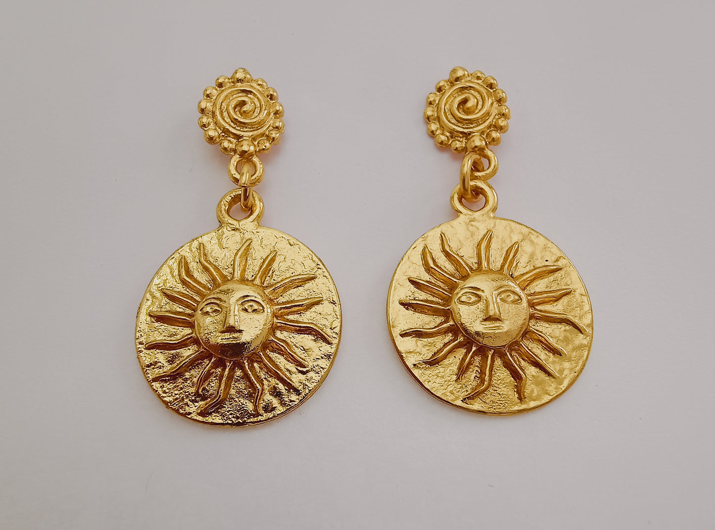 ☀️ Aretes Sol cultura Muisca