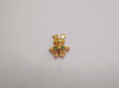 🐸 Topos Zircón Rana Dorada cultura Tayrona