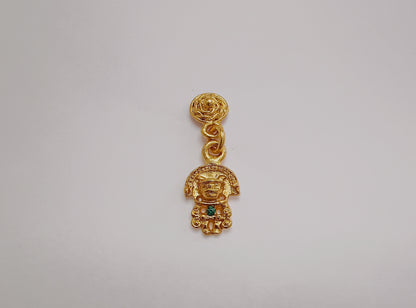 ✨ Aretes Zircón Cacique Tayrona