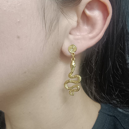 🐍 Aretes Serpiente